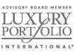 A logo for luxury portfolio international.